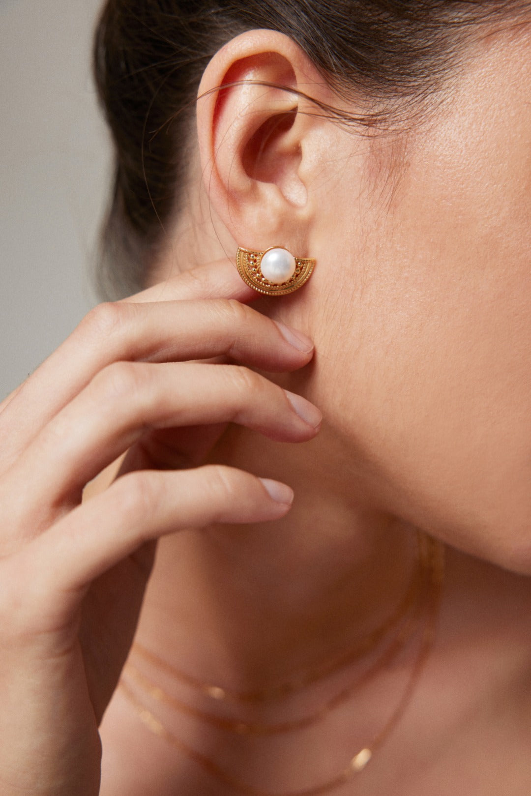 Earrings → Elegant studs, hoops, and statement pieces